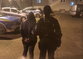 Wsiadła do „L-ki” i nie chciała wysiąść. Policjanci wyciągnęli ją z auta, a w kieszeni znaleźli substancje odurzające