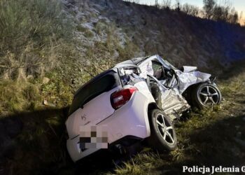 Śmiertelny karambol na obwodnicy Maciejowej. Dramatyczne szczegóły wypadku w Jeleniej Górze