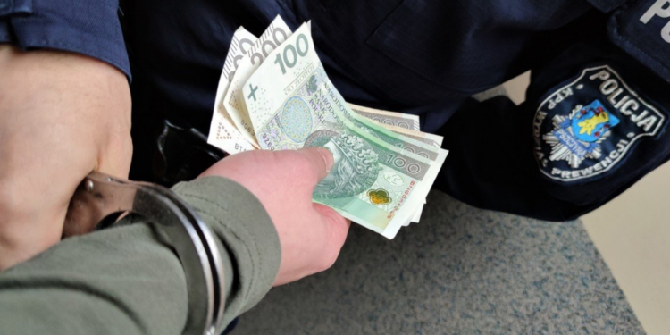 Chciał „załatwić sprawę” banknotem. Poranna kontrola na A4 zakończyła się poważnymi zarzutami